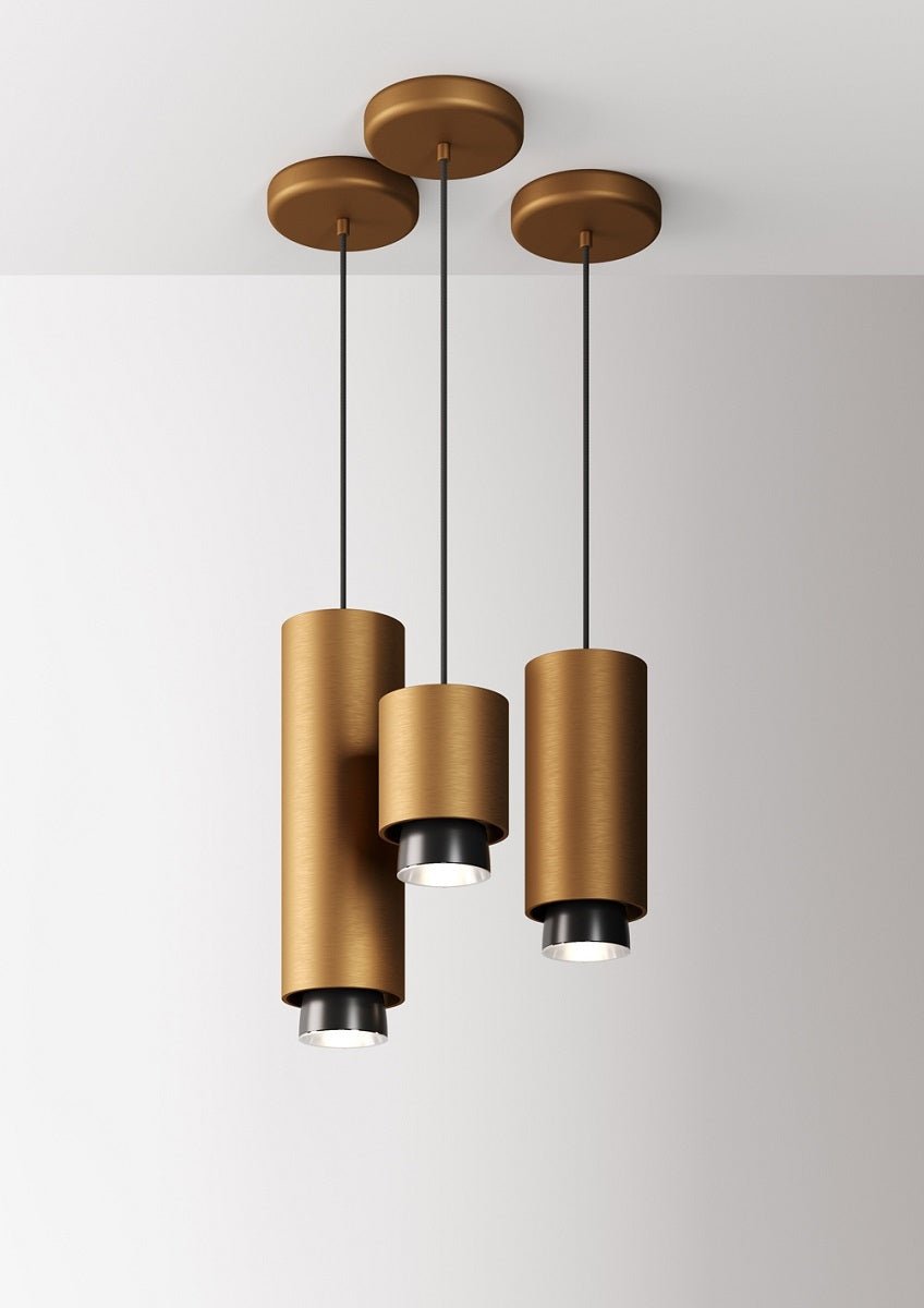 Fabbian - Claque F43 H30 cm hanglamp Brons - KOOT