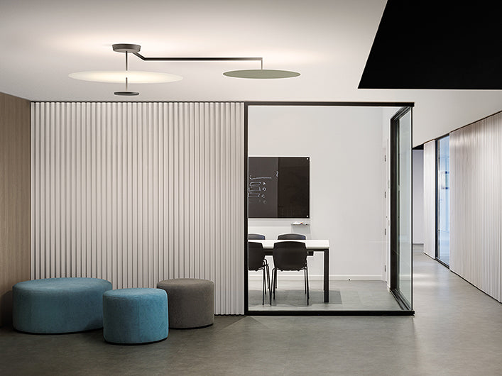 Vibia - Flat ø90-70-50mm plafondlamp - KOOT
