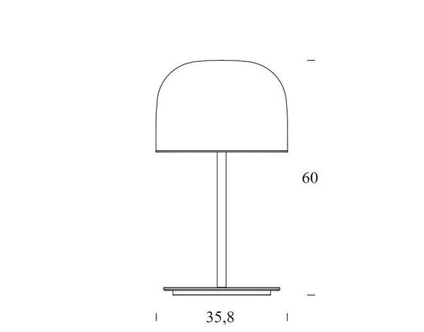 FontanaArte - Equatore Medium Tafellamp - KOOT