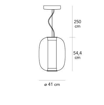 FontanaArte - Meridiano Groot Hanglamp - KOOT