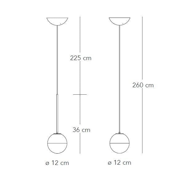 FontanaArte - Pallina Klein plafondlamp - KOOT