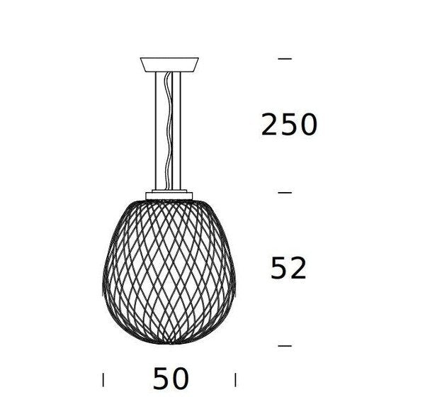 FontanaArte - Pinecone Hanglamp Groot - KOOT