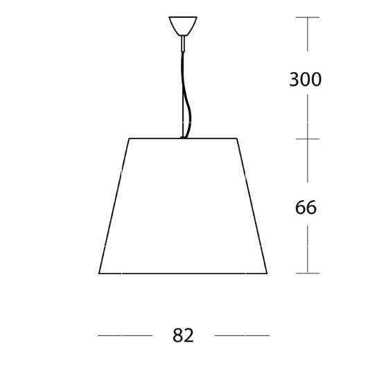FontanaArte - Amax Groot Hanglamp wit - KOOT