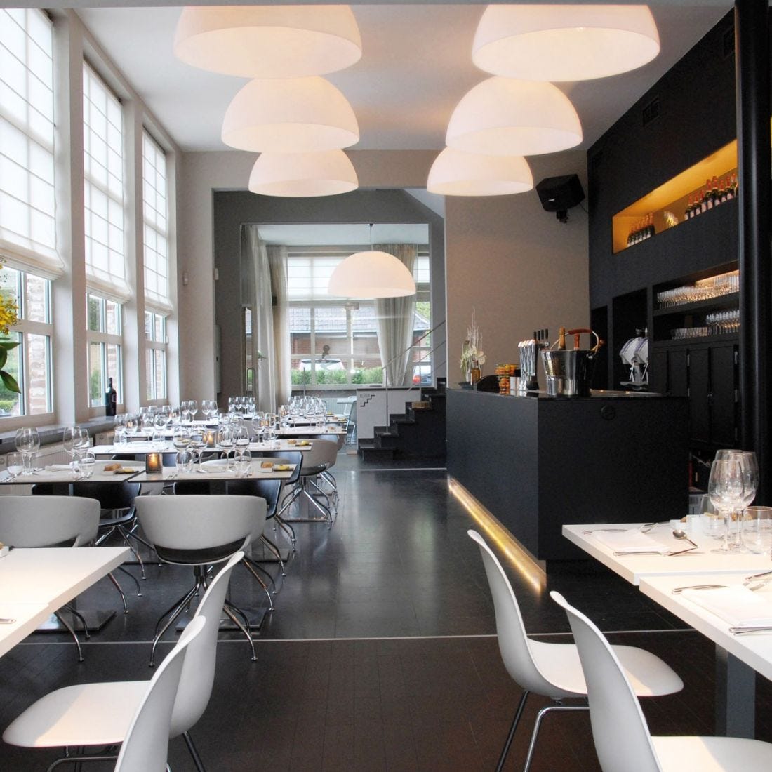 FontanaArte - Avico Klein Hanglamp wit (kabel blauw) - KOOT