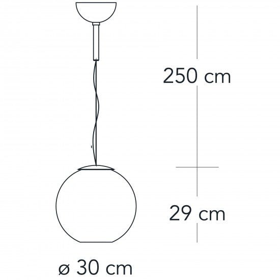 FontanaArte - Globo Di Luce Medium Hanglamp - KOOT