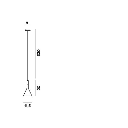 Foscarini - Aplomb Mini hanglamp - KOOT