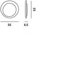 Foscarini - Bahia Mini Wit Wandlamp - KOOT