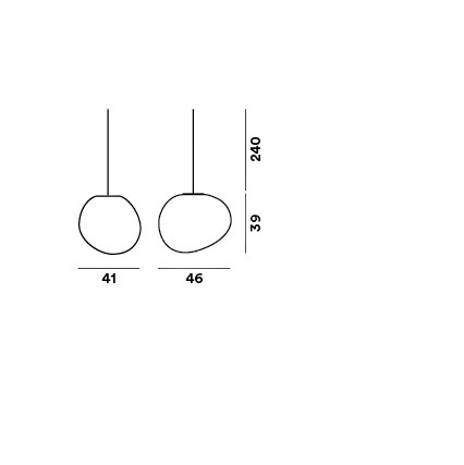 Foscarini - Gregg Outdoor hanglamp Wit - KOOT