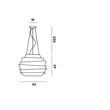 Foscarini - Le Soleil LED hanglamp dimbaar - KOOT