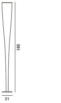 Foscarini - Mite vloerlamp Halo - KOOT