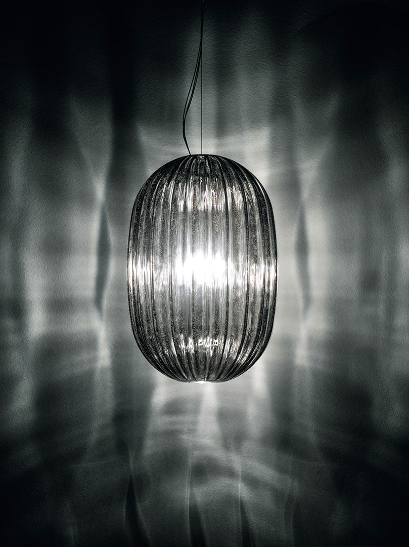 Foscarini - Plass Groot LED hanglamp Grijs - KOOT