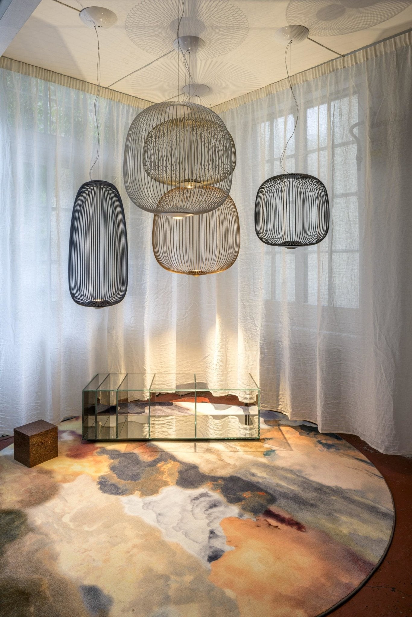 Foscarini - Spokes 2 Groot MyLight hanglamp - KOOT