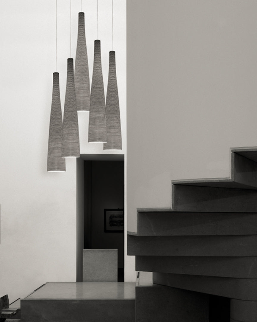 Foscarini - Tite 1 hanglamp Zwart - KOOT