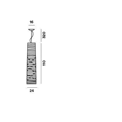 Foscarini - Tress media hanglamp - KOOT