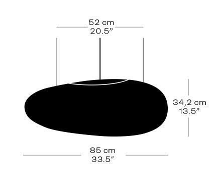 Fritz Hansen - Avion 2xE27 hanglamp wit - KOOT