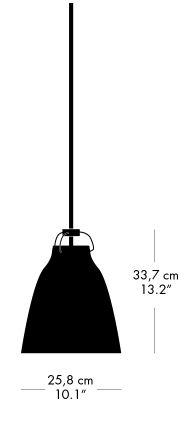 Fritz Hansen - Caravaggio Mat P2 hanglamp - KOOT