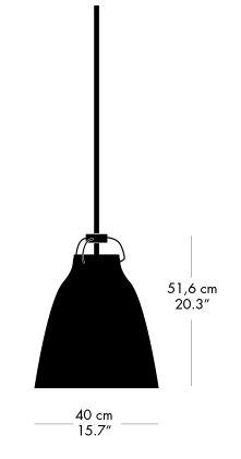 Fritz Hansen - Caravaggio P3 hanglamp - KOOT