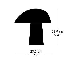 Fritz Hansen - Night Owl monochrome tafellamp - KOOT