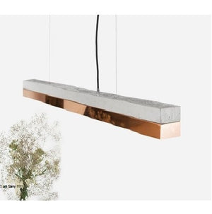 Gant - Concrete & Copper Pendant Light Hanglamp - KOOT