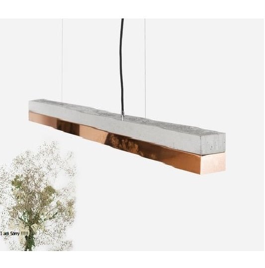 Gant - Concrete & Copper Pendant Light Hanglamp - KOOT