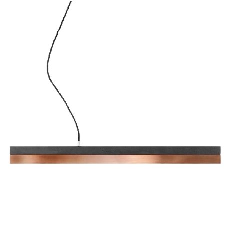 Gant - Concrete & Copper Pendant Light Hanglamp - KOOT