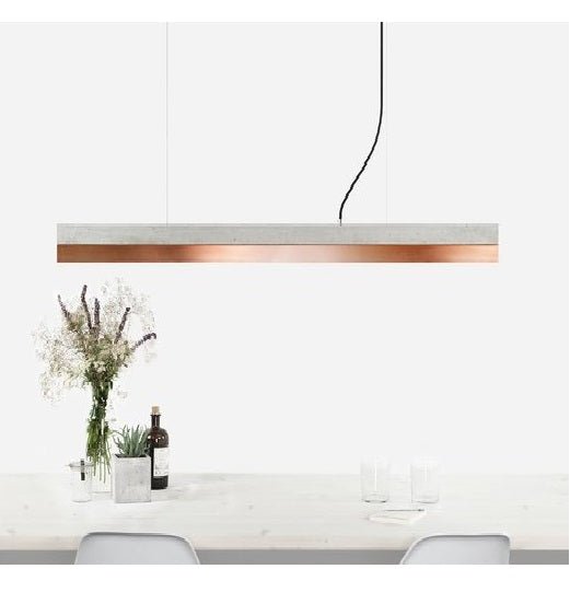 Gant - Concrete & Copper Pendant Light Hanglamp - KOOT