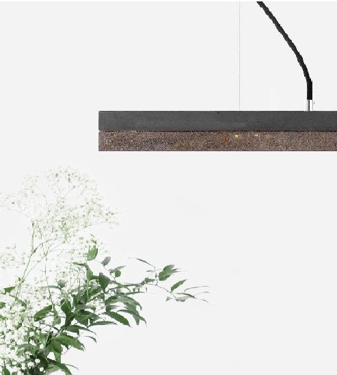 Gant - Concrete & Corten Steel Pendant Light Hanglamp - KOOT