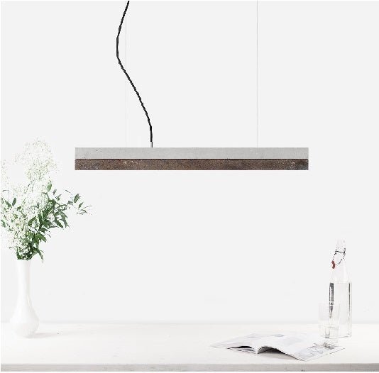 Gant - Concrete & Corten Steel Pendant Light Hanglamp - KOOT