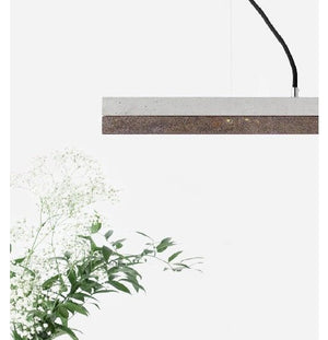 Gant - Concrete & Corten Steel Pendant Light Hanglamp - KOOT