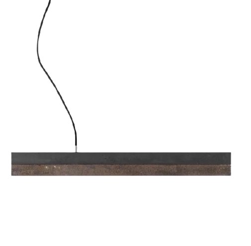 Gant - Concrete & Corten Steel Pendant Light Hanglamp - KOOT