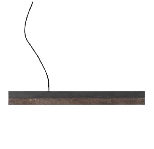 Gant - Concrete & Corten Steel Pendant Light Hanglamp - KOOT