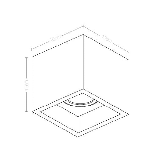 Gant - Cubic Ceiling Spot Hanglamp - KOOT