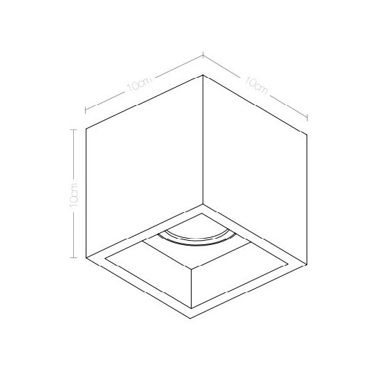 Gant - Cubic Ceiling Spot Hanglamp - KOOT