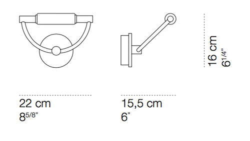 Cini & Nils - Gradiminiparete led retinato wandlamp - KOOT