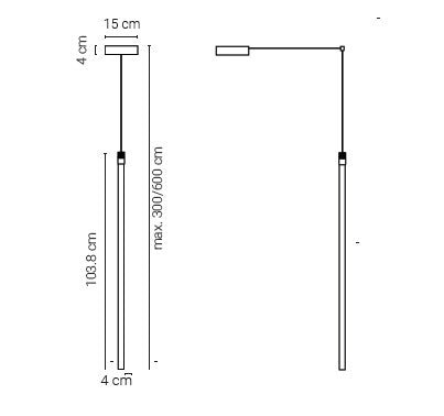 Hollands Licht - Vapour Vertical hanglamp - KOOT