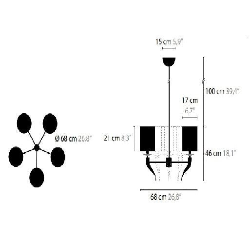 Ilfari - Loving Arms Hanglamp - KOOT