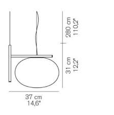 Oluce - Alba 466 hanglamp - KOOT