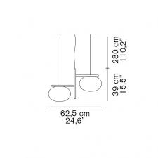Oluce - Alba 468 hanglamp - KOOT