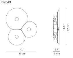 Luceplan - Bulbullia D95 wandlamp/plafondlamp - KOOT