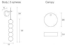 Terzani - Abacus Wandlamp - KOOT