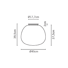 Fabbian - Lumi F07 E05 Mochi plafondlamp - KOOT