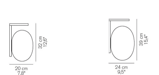 Oluce - Alba wandlamp - KOOT