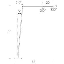 Nemo - Untitled reading vloerlamp - KOOT