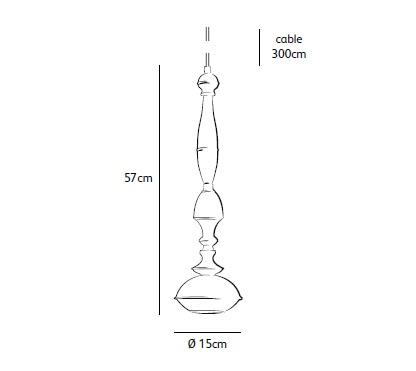 Jacco Maris - Benben T1 hanglamp bling totally - KOOT