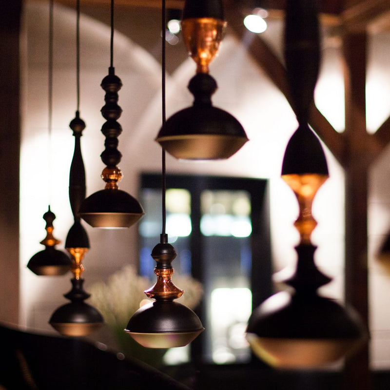 Jacco Maris - Benben T3 hanglamp bling totally Rood Koper - KOOT