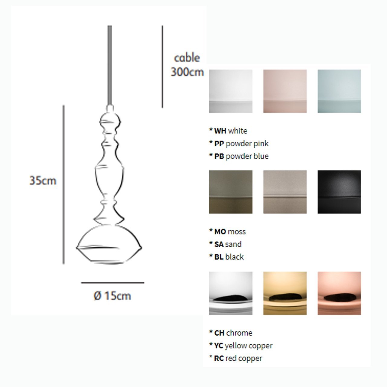 Jacco Maris - Benben T4 hanglamp Robijn Rood - KOOT