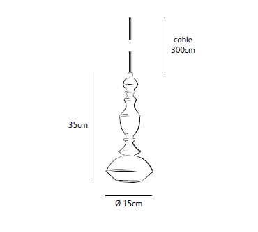 Jacco Maris - Benben T4 LED hanglamp bling totally Geel Koper - KOOT