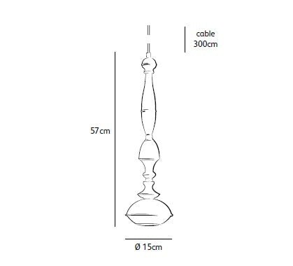 Jacco Maris - Benben T5 hanglamp bling totally Geel Koper - KOOT