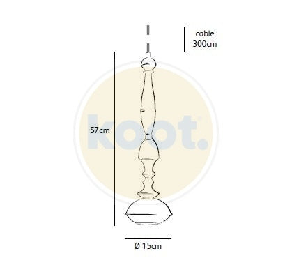 Jacco Maris - Benben T5 hanglamp Navajo - KOOT