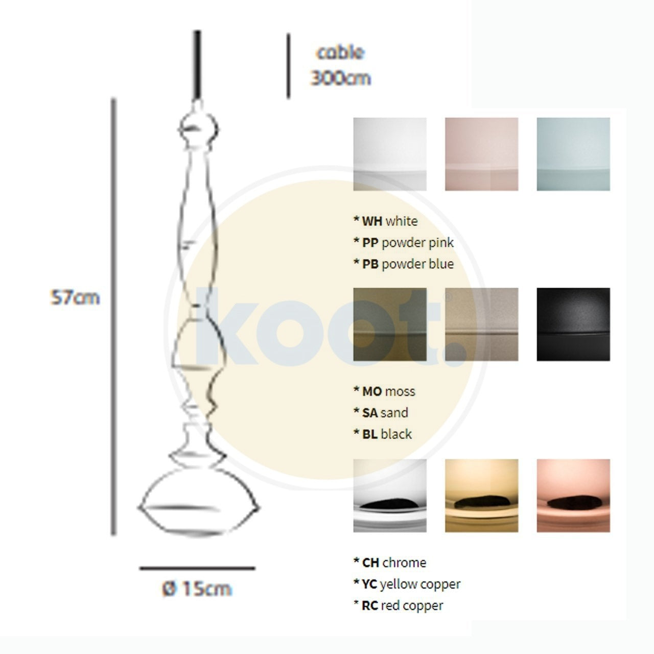 Jacco Maris - Benben T5 hanglamp Poederroze - KOOT